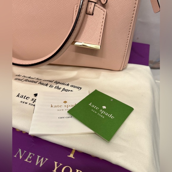 Kate Spade pink  bowler bag new with tags - Picture 6 of 7